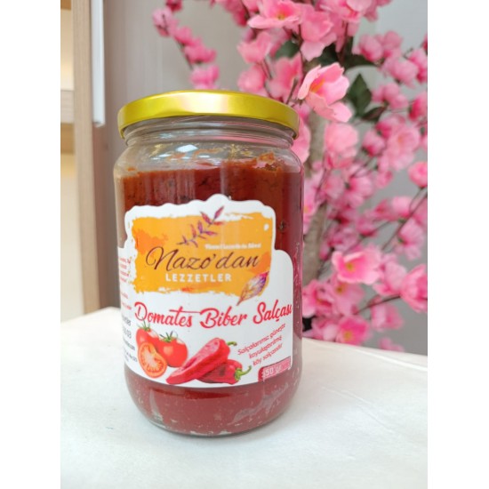 Domates Biber Karışık Salça 650 gr