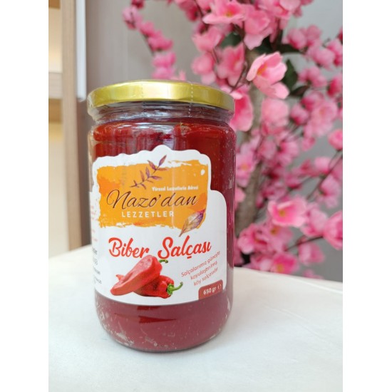 Tatlı Biber Salçası 650 gr
