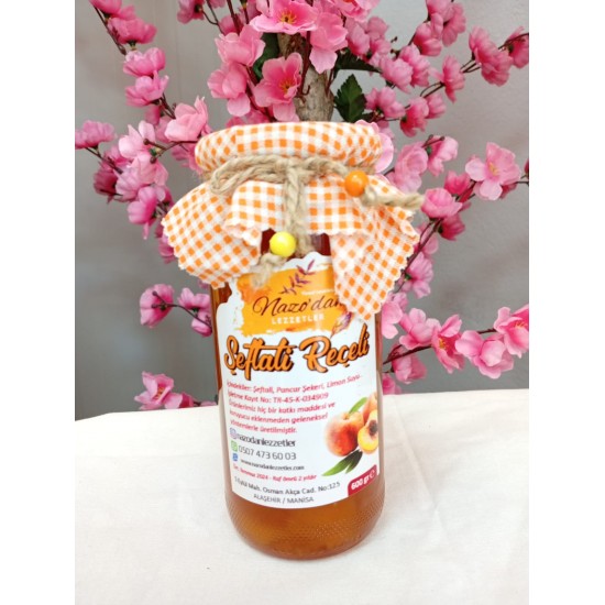 Şeftali Reçeli 600 Gr